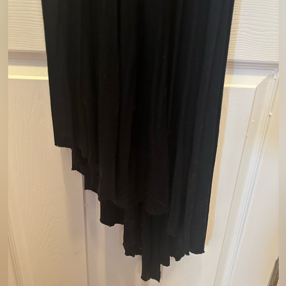 Free People Afternoon Delight Black Asymmetrical Dress, Size S. Worn once. - Picture 6 of 10